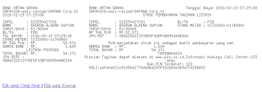 Cara Membuat Struk Pembayaran Listrik Dengan Word Membuat Itu