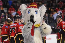 Head + body + shoes + hand. 90 Calgary Flames Mascot Jalur Ilmu