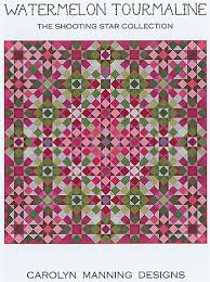Model stitched over 2 threads on 36 ct. Carolyn Manning Designs Cross Stitch Cm Designs Cross Stitch Watermelon Tourmaline The Shooting Star Collection