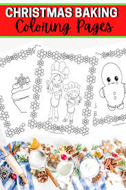 See more ideas about coloring pages, coloring books, colouring pages. Printable Christmas Baking Coloring Pages Fun Happy Home