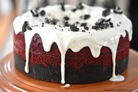 Red Velvet Oreo Cheesecake Recipe Oreo Cheesecake Dessert Recipes Cookies Red Velvet Oreo