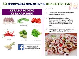 Makanan sehat sebenarnya bukan hanya dikonsumsi untuk menu buka puasa saja, melainkan wajib dikonsumsi juga ketika tidak lagi berada di bulan ramadhan. Antara Menu Yang Sihat Rtm Radio Televisyen Malaysia Facebook