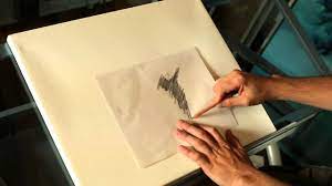 Graphite transfer paper can sit on top of your canvas. How To Transfer Your Drawing Or Sketch To Canvas With Artist Tim Gagnon Youtube