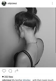 Valentina Romee In 2020 Undercut Long Hair Undercut Hairstyles Long Hair Styles