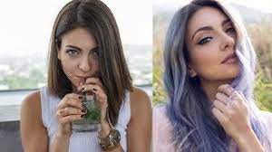 Which one is your fav? Como Pinte Mi Pelo Color Lavanda Anna Sarelly Youtube