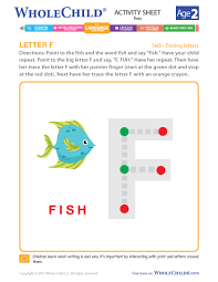 Don't know how to end your letter? Letter F Resources Whole Child