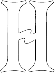 Aproveite os modelos de letras de eva para desenvolver o seu trabalho e escolha para decorar vários ambientes! Moldes De Letras Para Imprimir Y Recortar Medianas Individuales