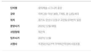 롯데캐슬 시그니처 중앙