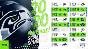 Includes regular season games, tv listings for games and a space to write in results. Pete Carroll On Twitter The Seahawks 2020 Schedule Be Sure To Watch The Schedule Release Special At 5pm On Nflnetwork