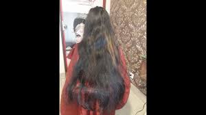 Create a messy or a neat one, depending on your look of the day. Indian Women Long Hair Cut Rerbonding Long Rerbonding Cut Youtube