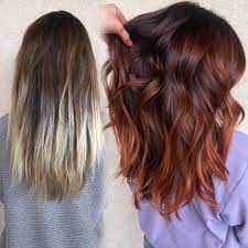 Valarie Austin Balayage On Instagram How Could I Not Enter This Into Oneshot This Babe Came To Me With Abou Hair Color Auburn Hair Color Trends Auburn Hair