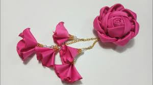 Flower making ideas easy flower making with waste cloththis tutorial is very easy and simple to follow, explained step by step and achievable at home. 155 Diy Handmade Tutorial Bros Bunga Mawar Kain Perca How To M Handmade Flowers Fabric Making Fabric Flowers Fabric Flowers Diy
