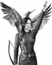 Katniss Drawing Inspired By Mockingjay Part 1 Source Xchasingpavementsx Reddit The Hunger Games Katniss Everdeen Matkijanarhi