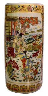 11 stylish umbrella holders to adorn your entryway. Porcelain Umbrella Stand In Japanese Satsuma Style Umbrella Stand Porcelain Satsuma