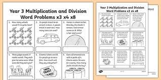 Or, if you're looking to deepen. Year 3 Multiplication And Division Word Problems 3 4 8 Worksheet Multiplication Word Problems Division Word Problems Word Problems