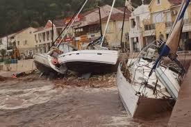 Footage on social media earlier showed huge waves lashing the beaches on the ionian islands of kefalonia and zakynthos as the storm headed in. Entire Villages In Kefalonia Have Been Devastated By Storm The Pappas Post