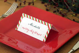 How to address christmas cards. Holiday Place Card Diy Printable Christmas Place Cards Holiday Place Cards Pop Up Card Templates
