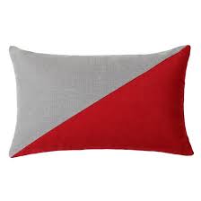 Check out our silver throw pillow selection for the very best in unique or custom, handmade pieces from our decorative pillows shops. Duo Red And Gray Throw Pillow Accent Pillows Decorative Pillows Silver Fern Decor