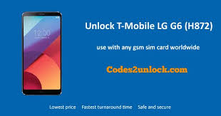 Save big + get 3 months free! How To Carrier Unlock Your T Mobile Lg G6 H872 By Network Unlock Code So You Can Use With Different Sim Card Or Gsm Network Unlock You Unlock Lg G6 Lg Phone