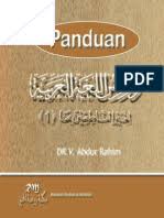 Isi buku ini berupa kosakata, percakapan, dan disertai latihan juga yang sesuai dengan pembahasan nahwu dan shorof. Panduan Durusul Lughah Al Arabiyah 2