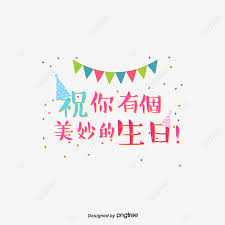 Wonderful Birthday Art Font Design ...