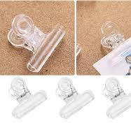 Amazon.com: Chip Clips, 4Pcs Plastic Clear Clips Clamps Chip ...