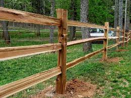 You get a natural look with the benefit of naturally occurring resistance of cedar features of a split log fence: Cedar Split Rail Fence Material For Sale Okc Oklahoma Lumber Supply