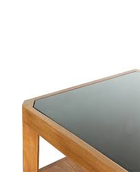 Our new syrah series console/hall table with shelf and frosted glass top has contemporary styling and matte espresso finish. Florentina Teak Coffee Table With Black Glass Top Shop Furniture Online In Singapore