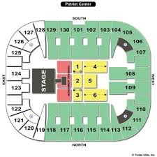 59 Curious Eaglebank Arena Seating Chart