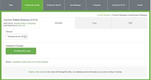 Access the mongodb server in a python virtual environment. Installing Mongodb On Windows