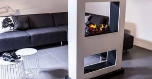 Elektrokamin Lasize Silber Raumteiler Als Blickfang Gebruder Garvens Elektrokamin Manufaktur Home Fireplace Home Decor