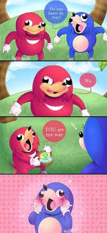 New Comic Of Uganda Knuckles Xdd I Based To Create The Comic On A Friend Comment And For This Video Www Youtube Funny Comics Funny Pictures Funny Memes