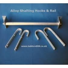 Although some bunk beds don't come with ladders, having one makes it easier to get to the top bunk. Ladders999 Alloy Shafting Hooks Rail Lansford Access Ltd Loft Ladder Attic Ladder House Ladder