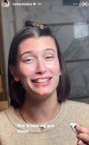 Hailey Bieber's Holiday Look: IG Story Update