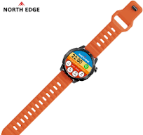 North Edge X-TREK 2 GPS Smart Watch – Waterproof, Step Counter & Heart