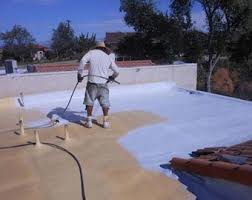 Spf Spray Polyurethane Foam Roof Insulation Urethane Foam Roofing Contractor Riverside Ontario