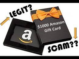 Check spelling or type a new query. 1000 Amazon Gift Card Legit Or Scam Youtube