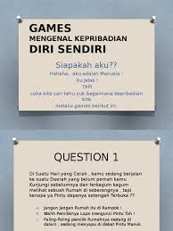 Yuk mengukur kemampuan diri sendiri! Games Mengenal Kepribadian Diri Sendiri