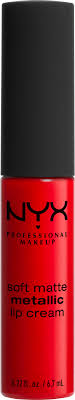5.0 out of 5 stars 1. Nyx Professional Makeup Lippenstift Soft Matte Metallic Lip Cream Monte Carlo 01 8 Ml Dauerhaft Gunstig Online Kaufen Dm De