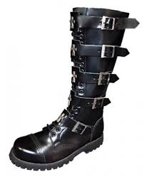 Black 20 Eyelets Rangers Steelground