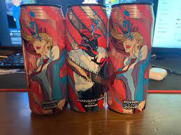 Chainsaw man energy drink