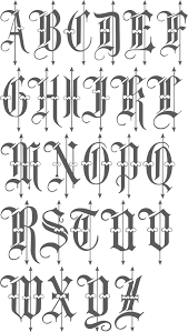 Intellecta Design Tattoo Fonts Alphabet Lettering Alphabet Alphabet Style