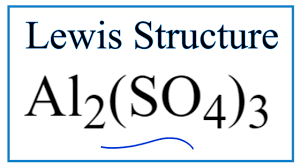 A lewis dot structure is a drawing of a molecule. How To Draw The Lewis Dot Structure For Al2 So4 3 Youtube