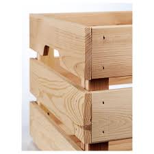 As another idea, instead of buying these from ikea, you could mak. Knagglig Box Pine 18x12 X9 Ikea Ikea Ikea Finds Kitchen Storage Boxes