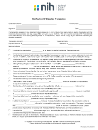 Check account balances, pay bills, deposit checks, view transaction history, set up notifications — and much more. Nih Federal Credit Union Notification Of Disputed Transaction 2010 2021 Fill And Sign Printable Template Online Us Legal Forms