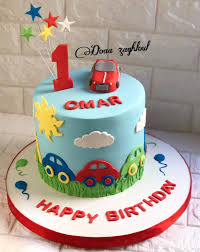 2nd Birthday Cake For Little Boy Car Cake Cake By Doaazagloul Cars Birthday Cake Birthday Cake Kids Baby Birthday Cakes