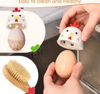 Fresh Egg Brush Cleaner, Egg Cleaner for Fresh Eggs,Egg Washer for Fresh  Eggs,Cleaning Tools for Egg Washer (White 1Pack)