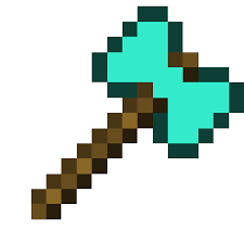Minecraft Battle Axe Minecraft Pixel Art Creeper Minecraft Minecraft Printables