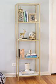 These shelves add a welcoming feel to your room and help keep your home neat. Dismiss Presentation Cold White And Gold Bookshelf Mgpac Org