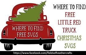 777 christmas free vectors on ai, svg, eps or cdr. Where To Find Free Christmas Themed Little Red Truck Svgs